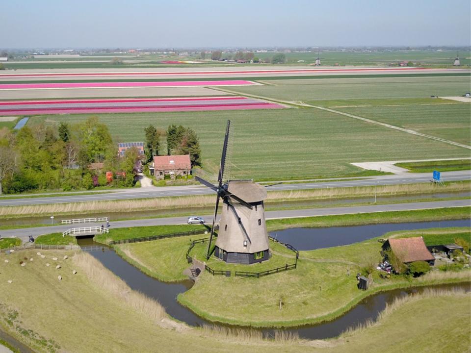 Bovenaanzicht van Ondermolen C